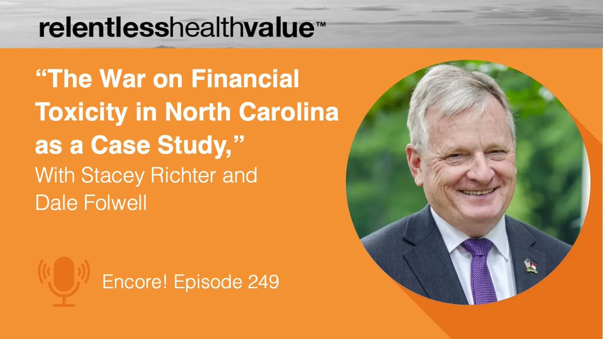 @DaleFolwell discusses #financialtoxicity in #healthcare on our #healthcarepodcast. #podcast #digitalhealth #hcmkg #healthcarepricing #pricetransparency #healthcarefinance 

cc-lnk.com/Encore-EP249