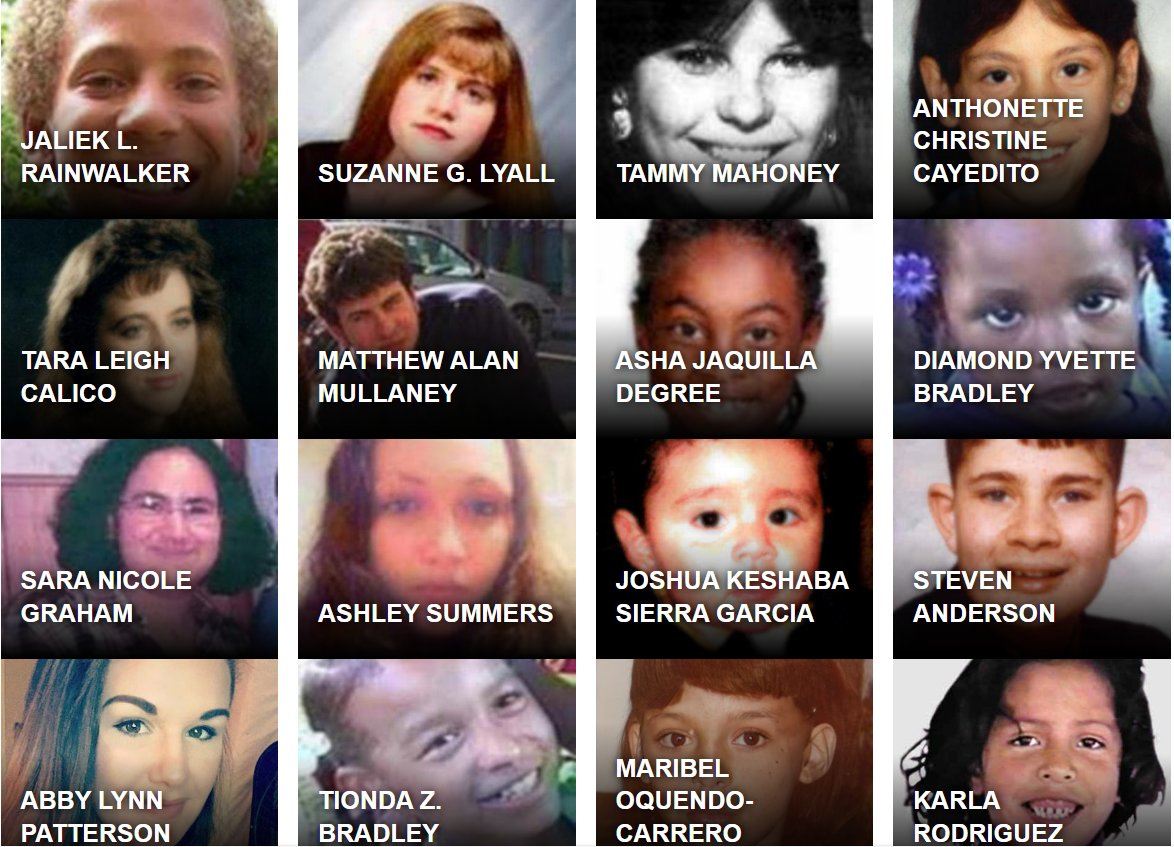 We never forget these children & never stop looking for them until we find out what happened to them & bring those responsible for doing harm to them to justice. Please take a moment to review the FBI’s Kidnappings & Missing Persons. ow.ly/t8m450OvQ4g #MissingChildrensDay