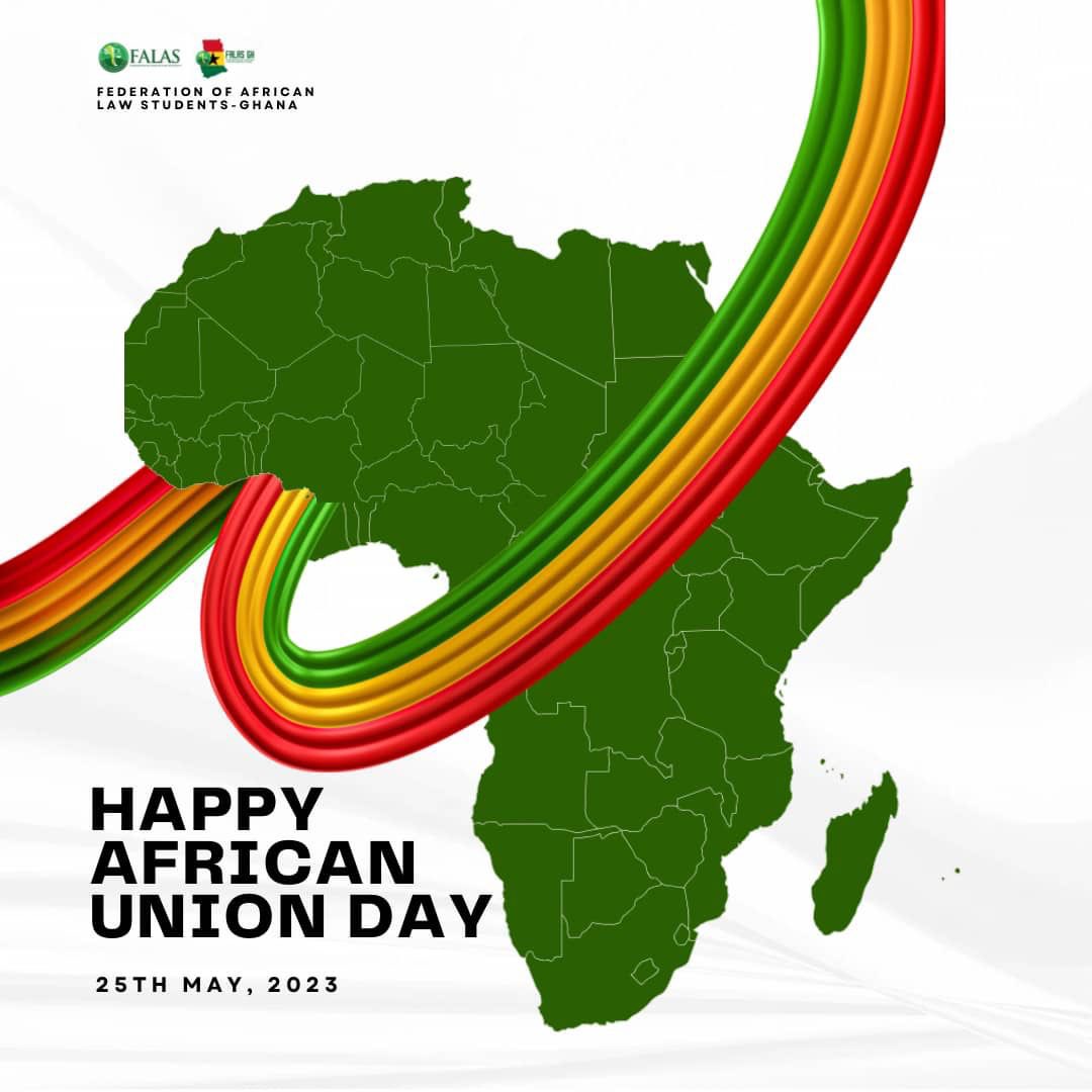 FALAS-GH

Today we celebrate the unity, diversity, and strength of our beautiful continent. Let's continue to work together towards a brighter future for all Africans.FALAS-GH wishes you a Happy African Union Day
©️FALAS-GH🇬🇭
#africanunionday