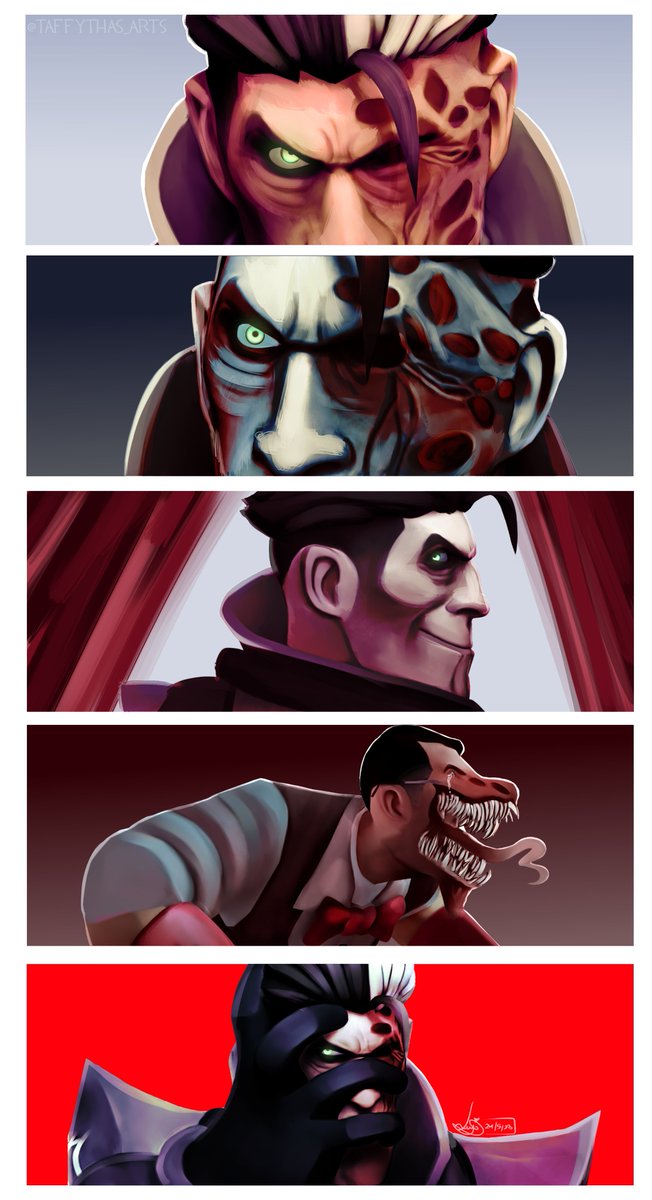 taffythas_art's tweet image. Once you use SFM for quite a while, you will be able to exactly copy the model's appearances. This was manually drawn using two references (The style reference, and my character), hence why it took me almost 3 days. #TeamFortress2 #TF2 #TF2poster #TF2art #tf2medic #TF2oc