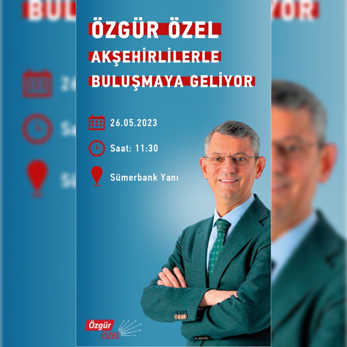 Özgür Özel Akşehir'e geliyor!
#özgürözel #vatanınısevensandıgagelsin 
#sanasöz #sanasözyinebaharlargelecek #baykemalsözündendönmeyecek #halkınumudukılıçdaroğlu  #chp #aksehir #chpaksehir #chpaksehirilceörgütü #chpaksehirilcebaskanligi
#keşfetteyiz #kesfet