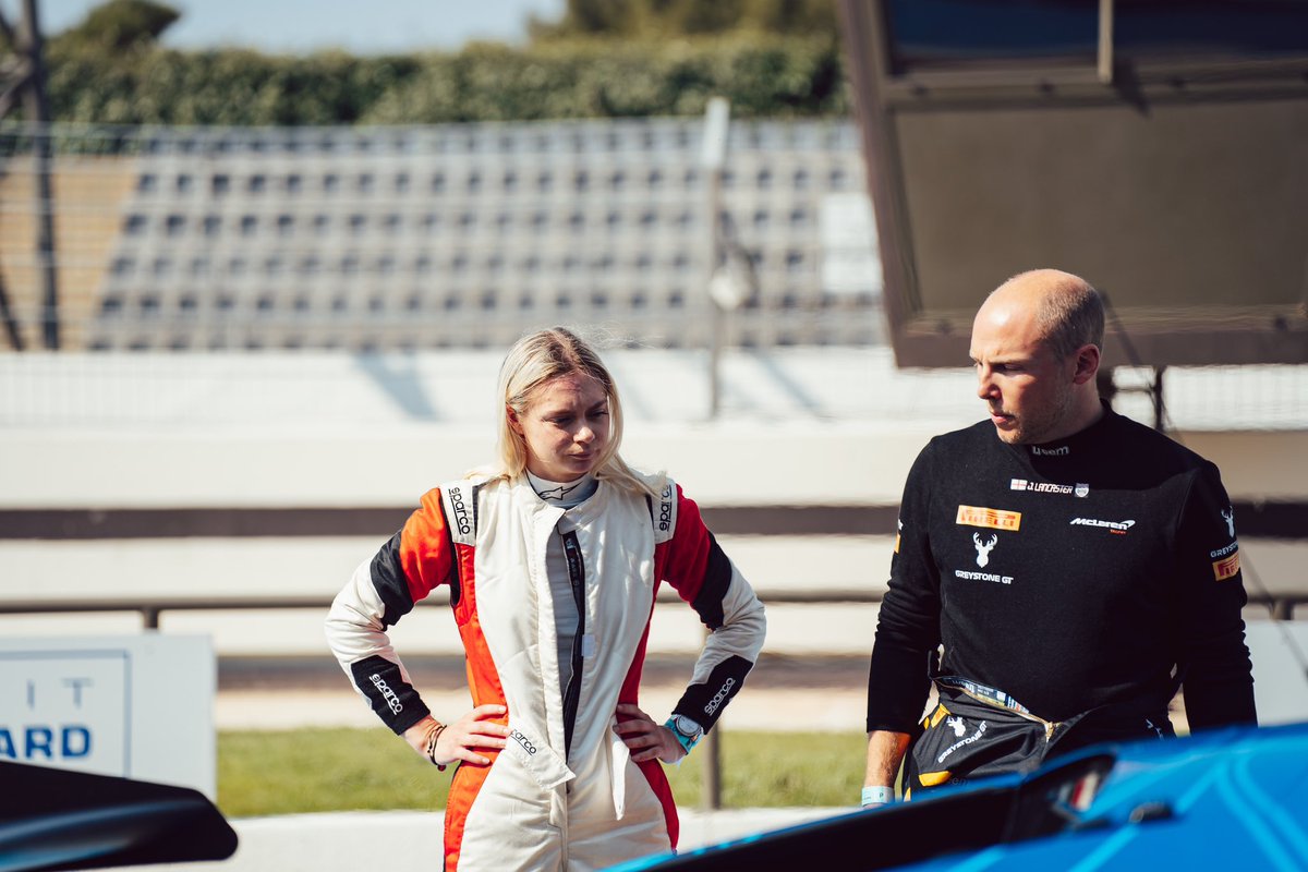 Official test day Paul Ricard ✅ 1 week to go till the first round kicks off! 

@GreystoneGt @McLarenAuto @WomanMotorsport 

#PaulRicard #McLarenTrophy #McLaren #MotorsportWoman #RafaRacingClub