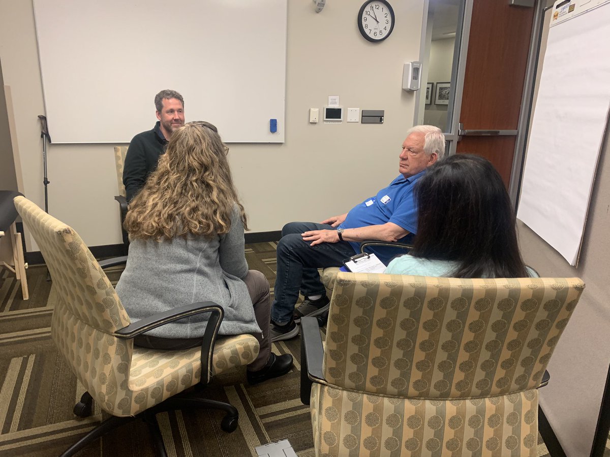 Colleen_M_Casey's tweet photo. Wonderful Fall Risk Clinic yesterday as part of Week 2 of the Geriatric Mini-Fellowship focusing on Mobility @ProvHealth. Many thanks to our volunteer patient partners and to @caulleja and Sharon Leigh, PharmD for organizing and leading the PT and PharmD portions! #geriatricizing https://t.co/BJCY2uUihV