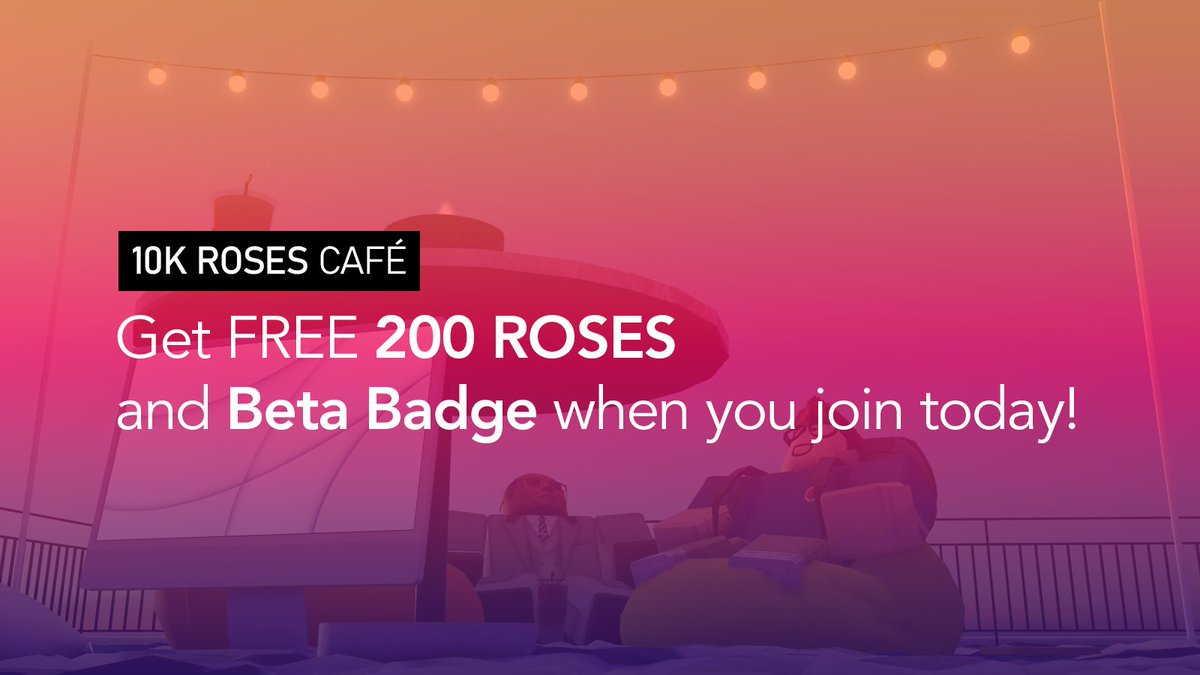 10K ROSES CAFÉ on Roblox is now open.☕

🔗roblox.com/games/13498284…