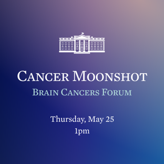 Today, NBTS will participate in the @WHOSTP #CancerMoonshot Brain Cancers Forum on #glioblastoma and #DIPG. More details, including live streaming info, here: bit.ly/WHBrainCancers…
#BTAM #BTSM #GrayMay #GoGrayinMay