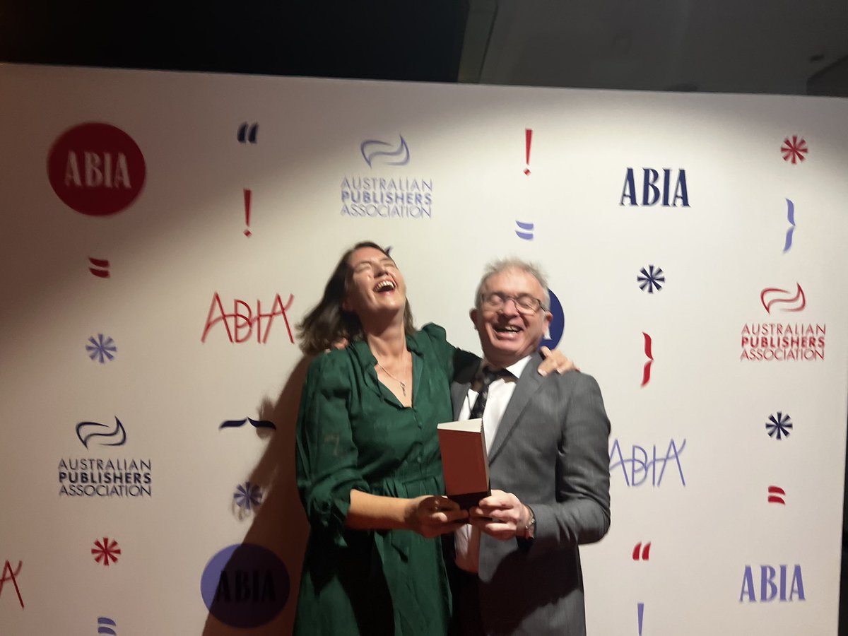 MatildaBookshop's tweet photo. BOOKSHOP OF THE YEAR 2023
🏆📚🏆📚🏆📚🏆📚🏆📚🏆
So thrilled to be presented this award tonight at the ABIAs
Big love to our publisher, author, reader, sales rep, book-loving friends. Congrats to the other shortlisted fellow bookshops. You’re all awesome 🥂🍾 https://t.co/umxNXyZoEF