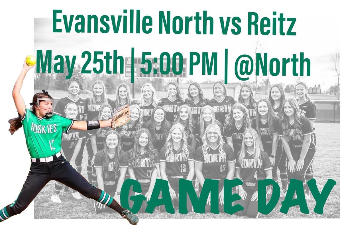 northsoftball2's tweet photo. Sectionals start tonight!! Come support the girls 💚🥎🖤 https://t.co/B3QN355nxU
