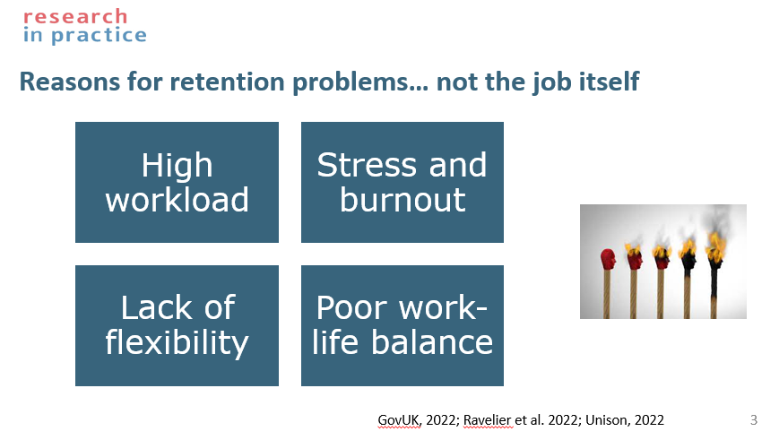 .<a href="/Profgailk/">Gail kinman</a>: Of 22 European countries, 85% report staff shortages, with 30% reporting more than 10% of unfilled job positions. There are serious implications for practitioners and people using services. The reason for retention problems aren't the job itself #LOAM23