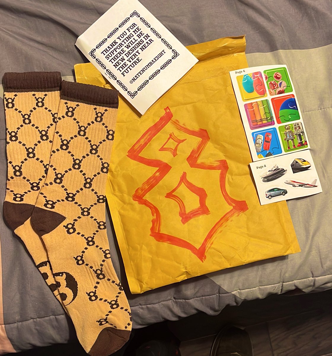 MiguelToldMeTo's tweet photo. Thank you for the stickers boss @natenumbaeight https://t.co/a8ga39fqCd