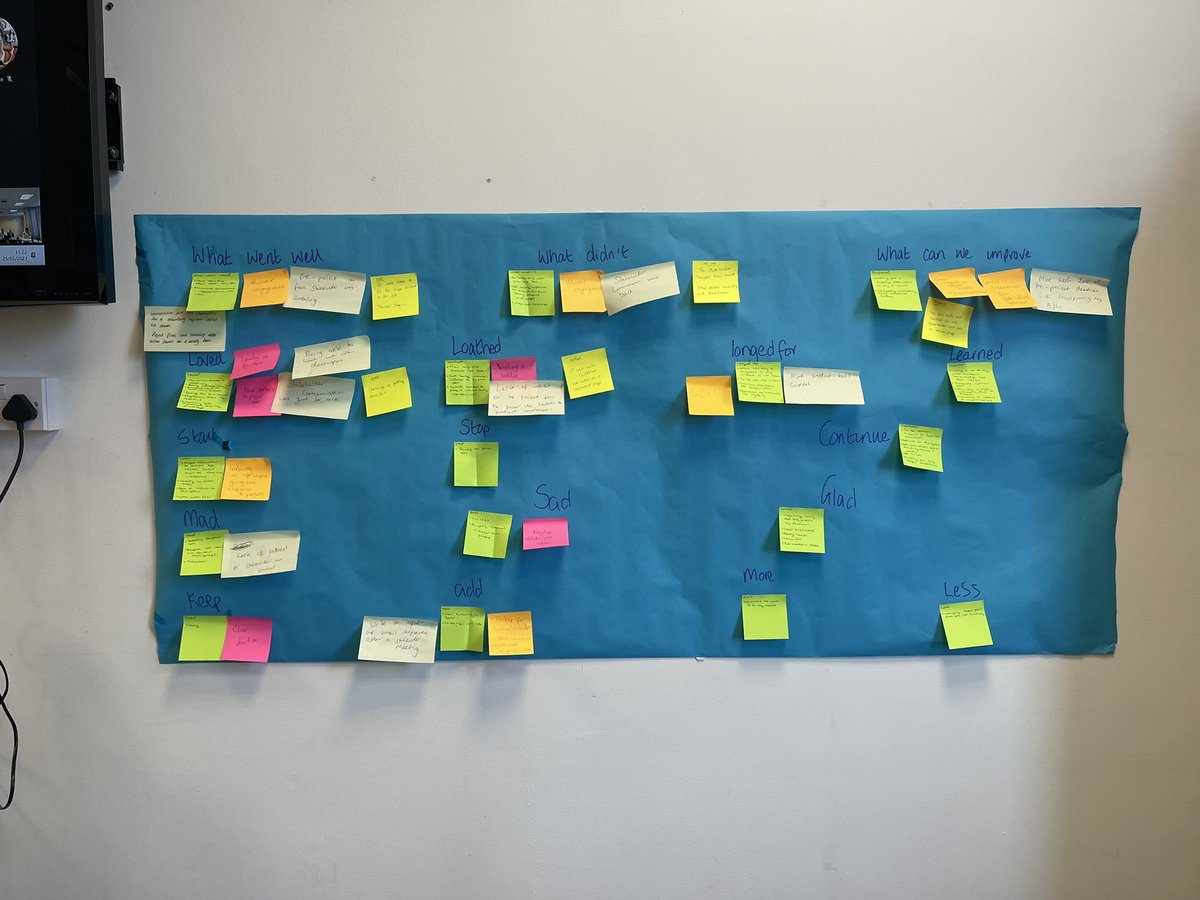 Here with the innovation and product development team in Chesterfield reviewing and reflecting on current projects. @SJAIntTraining @makins_carl @EmmaElgerton @JacobWilkesSJA <a href="/GeorgeW24755023/">Dr George Woods</a>