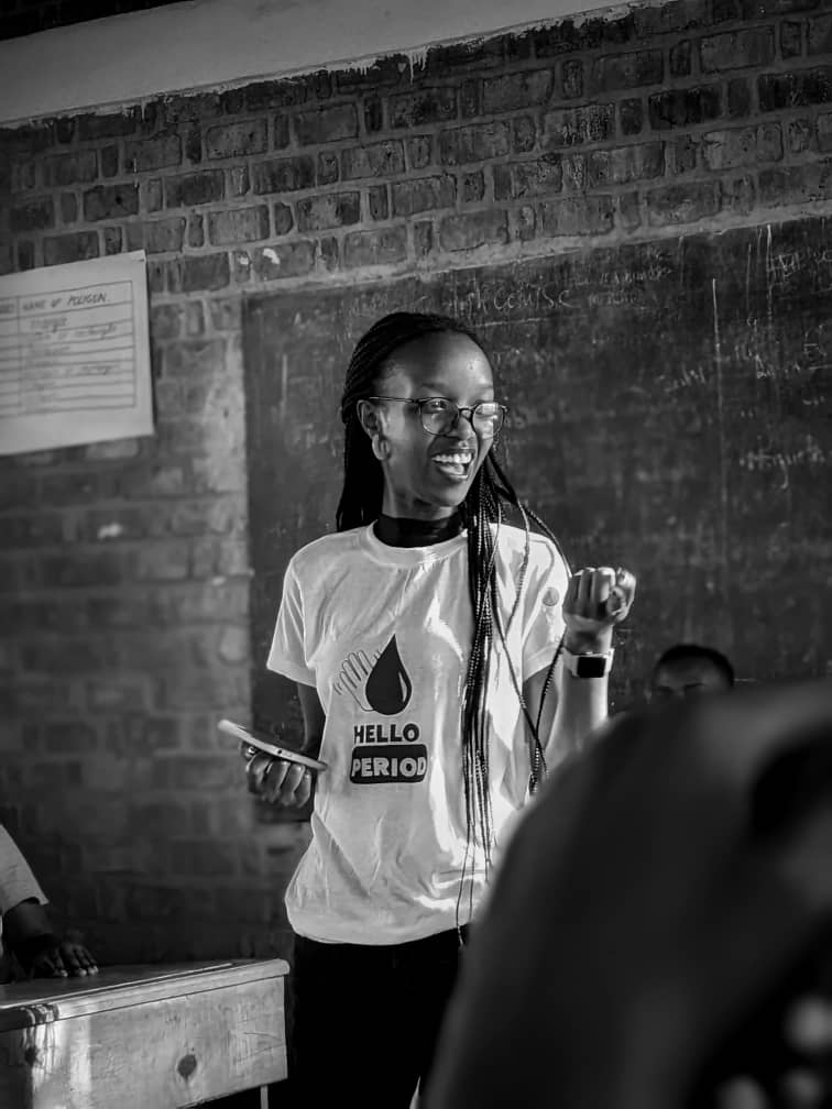 scora_medsar's tweet photo. Yesterday, @scora_medsar raised awareness in GS Rwabutenge @KicukiroDistr and GS Butare @HuyeDistrict about Menstrual Hygiene Management and the role of men and boys in menstrual health.
"#WeAreCommitted to end period stigma, committed to end period poverty"
#SCORAngels https://t.co/9iI7mFc2un