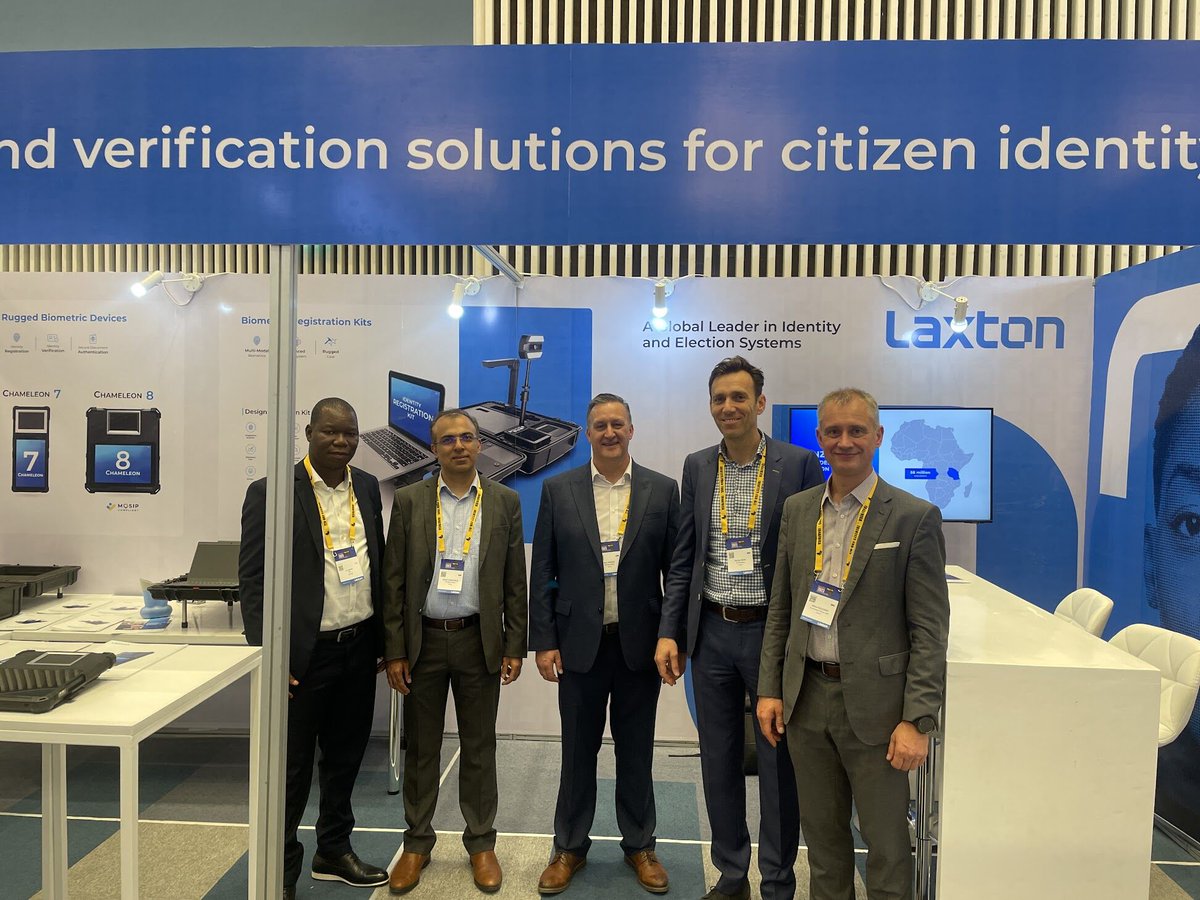 Laxton_Group's tweet photo. @ID4Africa2023 has come to a close, and what an outstanding week of learning, sharing and networking!
A huge thanks to the organisers for yet another remarkable event. We look forward to meeting everyone again next year at ID4Africa in Cape Town! #id4africa #ID4Africa https://t.co/TjXfNVtuB9