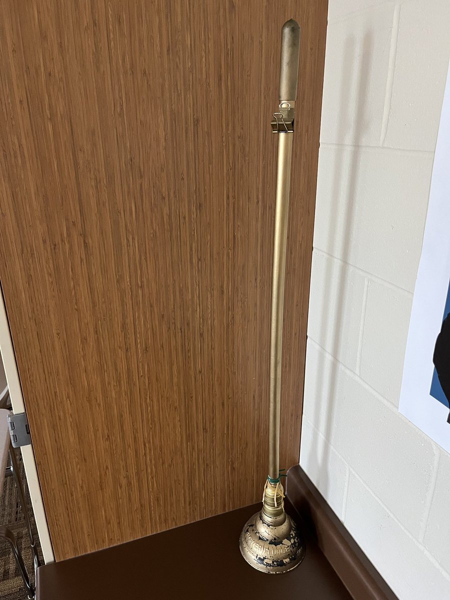 I think it’s safe to say we can now think of the 8th Grade US Studies PLC as a dynasty when it comes to winning the Golden Plunger. #SVrocks