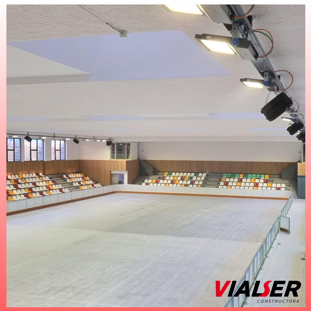 Finalizada la obra de reforma y rehabilitación del Pavellón Municipal de Deportes "Riera Seca, fase 1A" de Mollet del Vallès 🔝
.
.
.
.
#vialser #constructora #rehabilitacion #molletdelvalles
