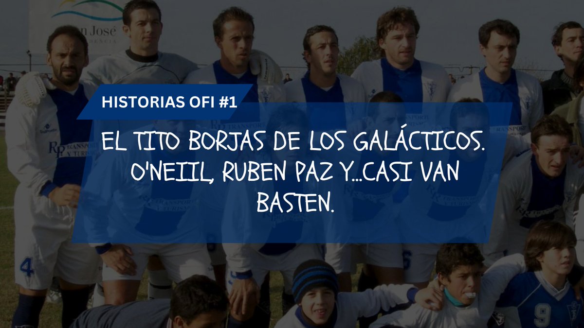 Historias OFI #1.

Hoy en el siguiente hilo, hablaremos del Tito Borjas, club oriundo de San José que alguna vez fue la "vedette" del interior.