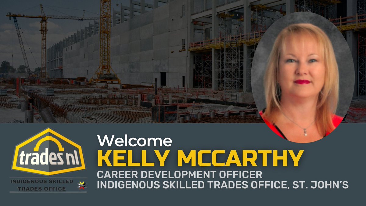 TradesNL_IO's tweet photo. We would like to welcome our newest team member, Kelly McCarthy as our Career Development Officer at the Trades NL Indigenous Office in St. John’s.
We are thrilled to have her as part of the team!
Read more: https://t.co/fDtohM6Us4 https://t.co/X7nGw7rrdL