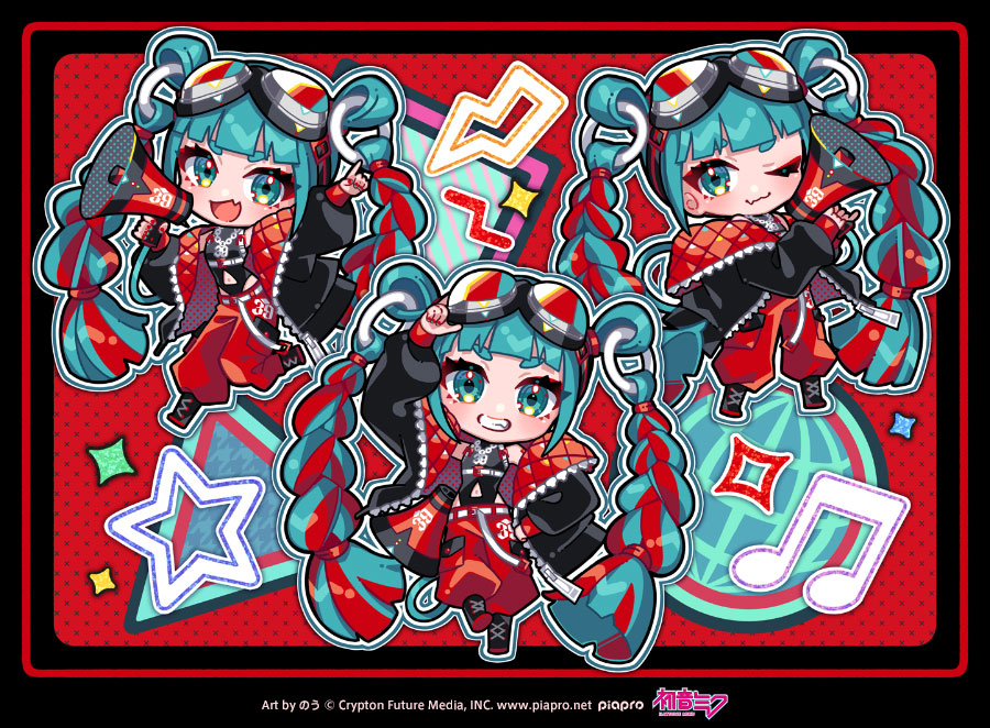 「「マジカルミライ 2023」サブビジュアルとして、ミクさんのSDイラストを製作さ」|のうのイラスト