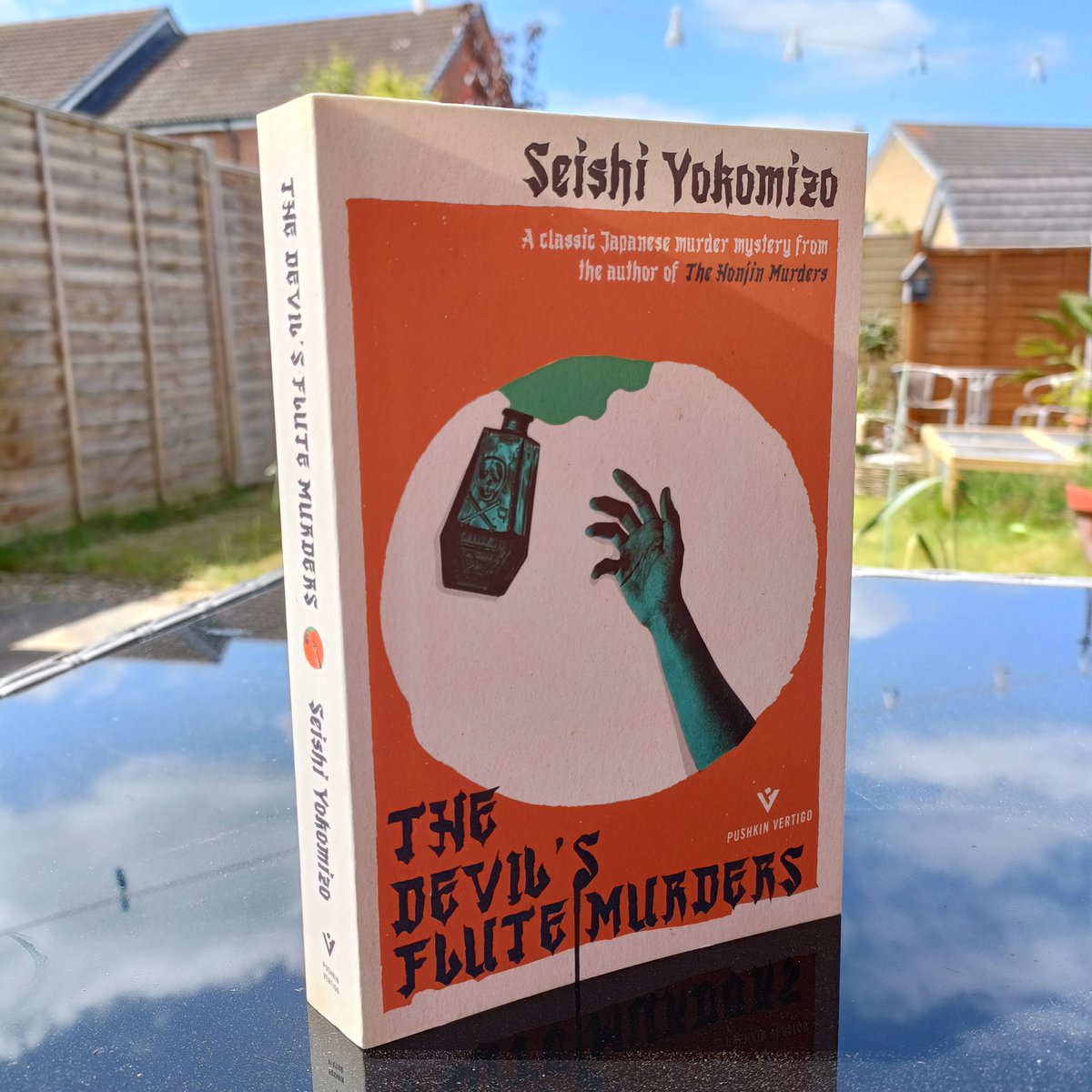 Tom Hindle (@tomhindle3) on Twitter photo A huge thank you to <a href="/PushkinVertigo/">Pushkin Vertigo</a> for my copy of The Devil's Flute Murders. A grand house, a noble family and a dead composer... I had a blast reading The Honjin Murders last year, so I can't wait to get stuck into another slice of classic Japanese crime. A huge thank you to <a href="/PushkinVertigo/">Pushkin Vertigo</a> for my copy of The Devil's Flute Murders. A grand house, a noble family and a dead composer... I had a blast reading The Honjin Murders last year, so I can't wait to get stuck into another slice of classic Japanese crime.