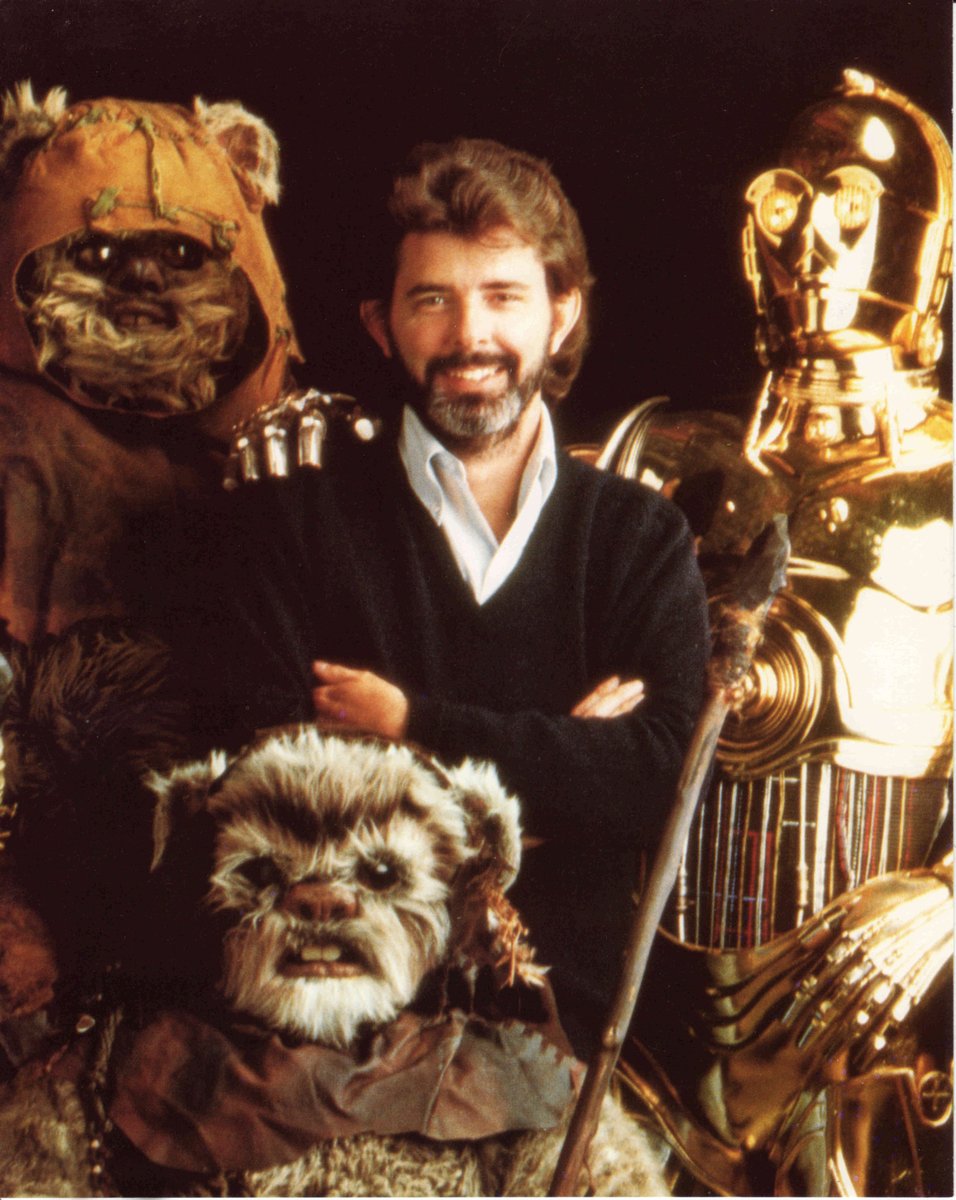 George Lucas originally wanted his old pal Steven Spielberg to direct ROTJ. As Spielberg was a member of the DGA he had to decline as Lucas had dropped his DGA membership after disagreements over the credits on The Empire Strikes Back.

2/38