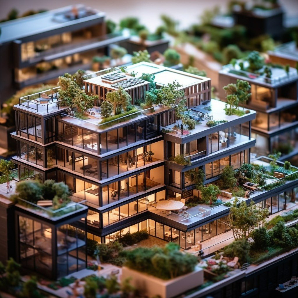 Unlocking sustainability: This is how AI visualizes an eco-friendly urban landscape. How do you see the future of sustainable cities? #DubaiFuture 

Disclaimer: These images are generated by Midjourney