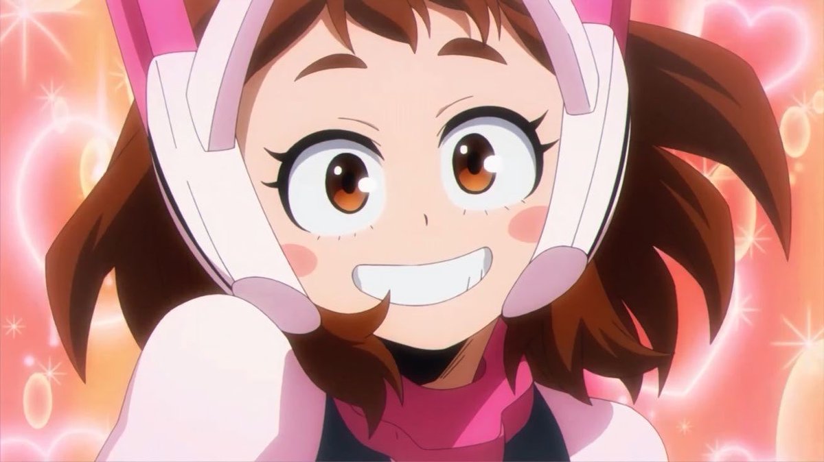 ImUravity's tweet photo. Ochako is so cute i love her! 💗💗 https://t.co/PQrwOyHrqA