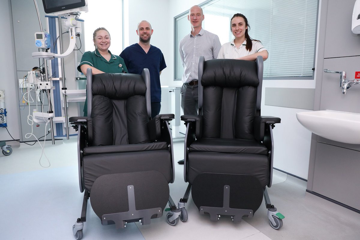 Lancashire Teaching Hospitals Charity (@lanchospcharity) on Twitter photo Thanks to donations to our hospital charity, we’ve funded six specialist therapy chairs, which will assist the recovery of patients in the Critical Care Unit <a href="/CritcareLTHTR/">Critical Care LTHTR</a> at <a href="/LancsHospitals/">Chorley & Royal Preston</a> at a cost of £12,312! 🏥 🙌🧡
Thanks to all our supporters for making this possible! 🥰 Thanks to donations to our hospital charity, we’ve funded six specialist therapy chairs, which will assist the recovery of patients in the Critical Care Unit <a href="/CritcareLTHTR/">Critical Care LTHTR</a> at <a href="/LancsHospitals/">Chorley & Royal Preston</a> at a cost of £12,312! 🏥 🙌🧡
Thanks to all our supporters for making this possible! 🥰