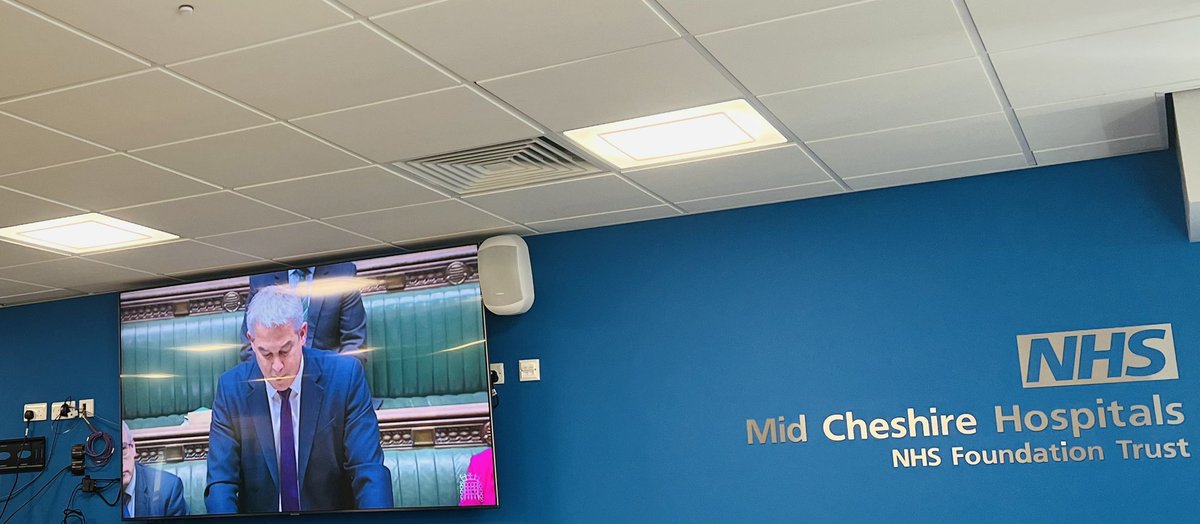 Breaking news…. For <a href="/MidCheshireNHS/">Mid Cheshire Hospitals 🏥</a>  #NHSNewHospitals just announced #RACC