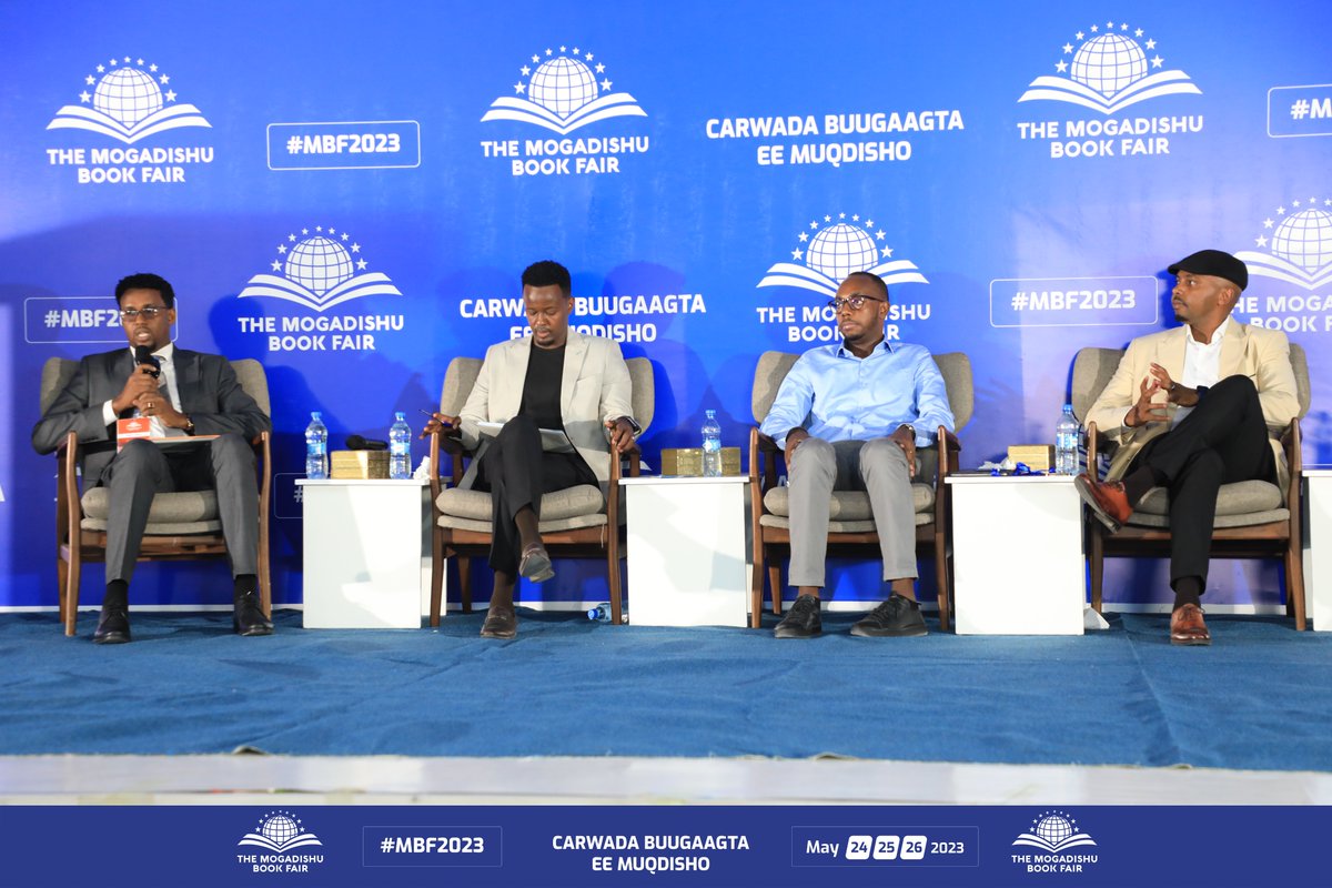 MogBF's tweet photo. Xamse Bootan is moderating our invigorating panel discussion on the true meaning of free speech and the impact of entrepreneurship with cultural specialist @Xooshdocol , editor-in-chief of Somali Business Review magazine  @MohamedOkash_ , &amp; entrepreneur @warsamebade101  #MBF2023 https://t.co/dbpJD1NXvo