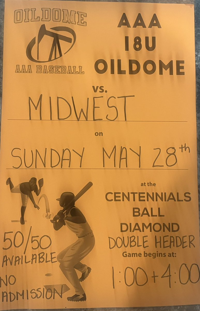 Come check out some great baseball action this wknd!