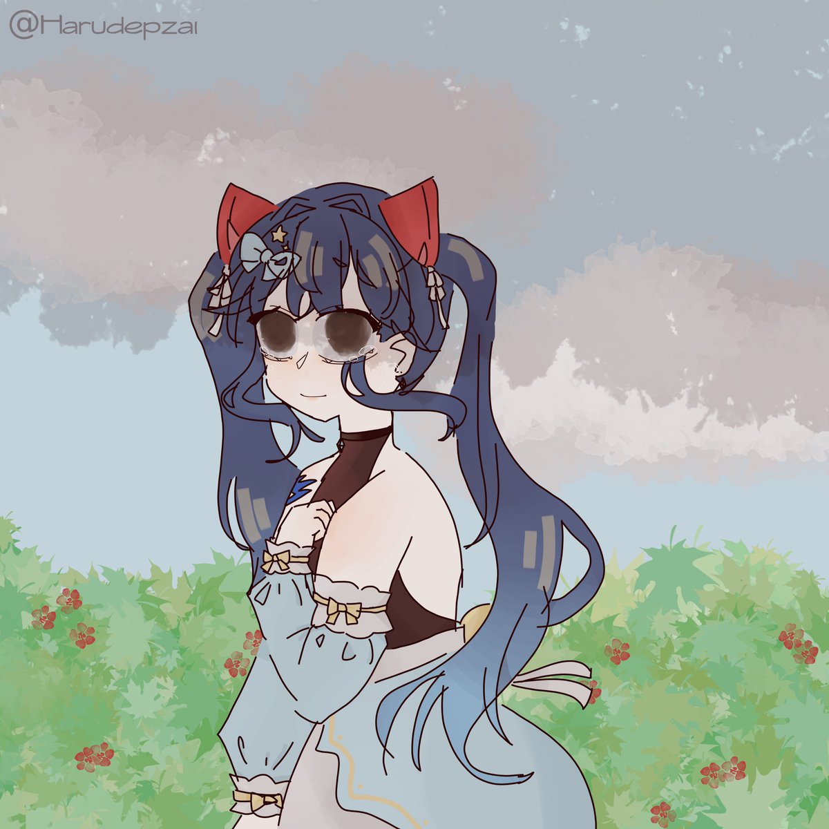 HaruHirami's tweet image. &quot;~🎶Em ơi đừng khóc bóng tối trước mắt sẽ bắt em đi🎶~&quot;
#FairyTail #WendyMarvell #vexam