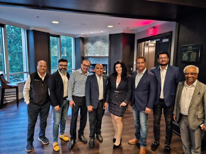 Meet and Greet session in my honor with Business Community of Gwinnett County Georgia  CEO & President Gwinnett Chamber of Commerce Mr Nick Masino ,Om Duggal,  Hon.Farooq Mughal, Syed Osama ,  Salmaan Ajani, Kevin Lalani,  Gülcan Gür Agee #syednasserwajahat