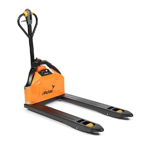 ePickerLifts's tweet photo. ePicker Lithium Pallet Jack the EPT12L - work safe, and work smart. Keep your warehouse team safe and efficient with the help of our #lithiumion powered electric pallet jack.   This powered solution allows your team to safely move up to 2,600 lbs from A to B. https://t.co/mjNO3tAZsJ