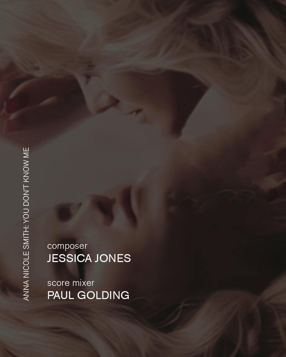 AIR (@airstudios) on Twitter photo 'You Don't Know Me'. Director Ursula Macfarlane explores the life, death, and secrets of model and American actress Anna Nicole Smith. 👠
<a href="/PaulGolding/">Paul Golding Music</a> mixed Jessica Jones' <a href="/jessjones_music/">Jessica Jones</a> score.
Streaming on Netflix.
#AIRmanagement 'You Don't Know Me'. Director Ursula Macfarlane explores the life, death, and secrets of model and American actress Anna Nicole Smith. 👠
<a href="/PaulGolding/">Paul Golding Music</a> mixed Jessica Jones' <a href="/jessjones_music/">Jessica Jones</a> score.
Streaming on Netflix.
#AIRmanagement