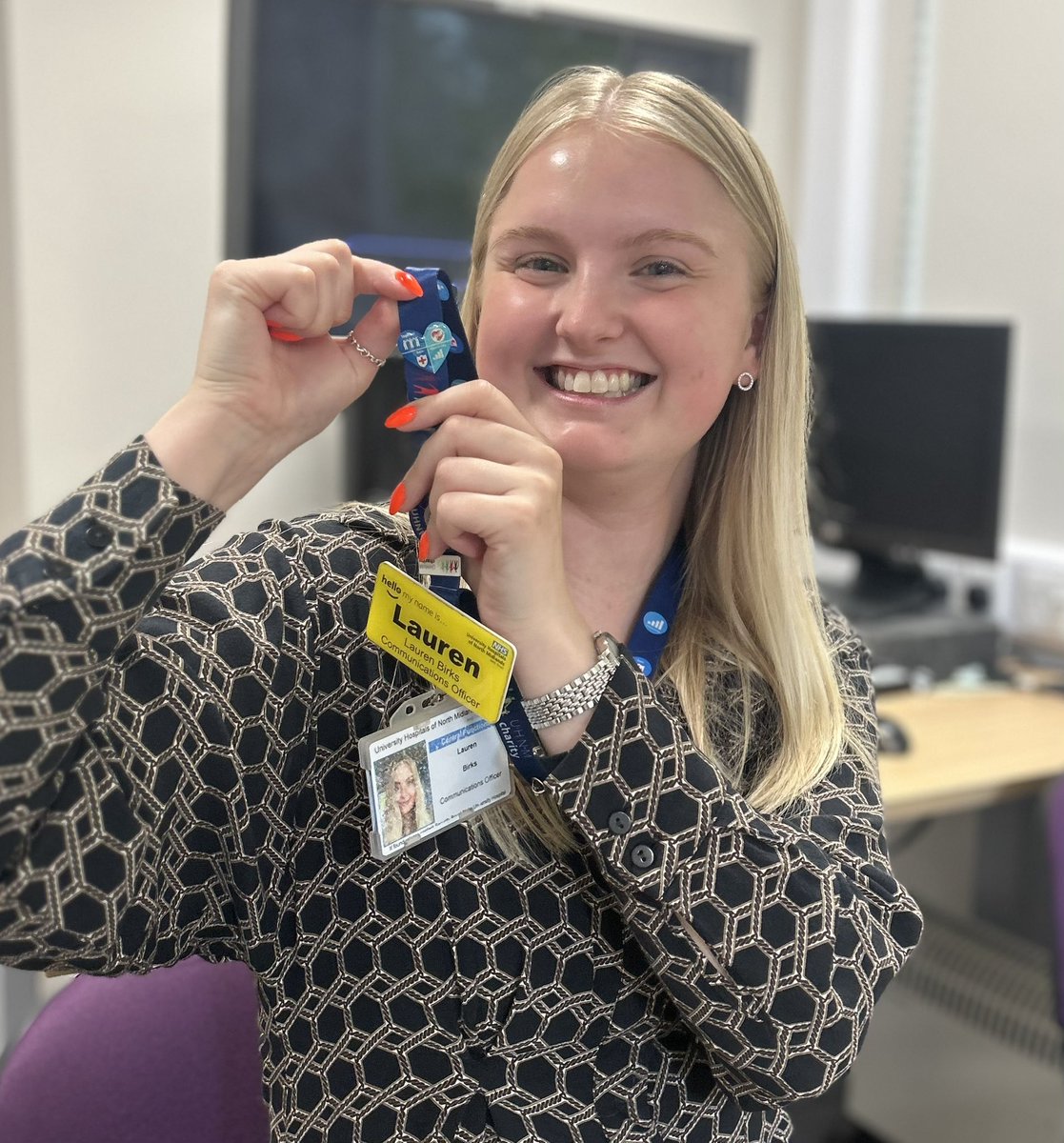 Jessie Dickson (@jessiedickson) on Twitter photo Thrilled and so very proud to present <a href="/laurenbirkss/">Lauren Birks</a> with her heart badge today. Living our <a href="/UHNM_NHS/">UHNM NHS Trust ๐ฅ</a> values #together #improving #safe #compassionate like a boss!! โค๏ธ๐๐ป๐ Thrilled and so very proud to present <a href="/laurenbirkss/">Lauren Birks</a> with her heart badge today. Living our <a href="/UHNM_NHS/">UHNM NHS Trust ๐ฅ</a> values #together #improving #safe #compassionate like a boss!! โค๏ธ๐๐ป๐