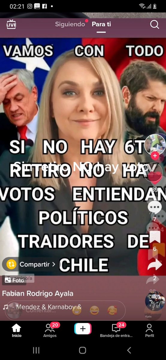 zunilda091's tweet photo. #sextoretiroahora IFE UNIVERSAL SIN LETRA CHICA URGENTE ENTIENDAN POLÍTICOS SE NESECITA IZQUIERDA Y DERECHA UNIDOS POR NUESTROS PROPIOS DINEROS 💰 @AGUSTINTHEPOWER @BoricTheidiot @SindiFastAir @erikasilvaj1 @c_a_t_d_o @taxusrock @cgdv @GidiLetelier @IvannaGCon @hectora70708700 https://t.co/Y2WyIAX1N4