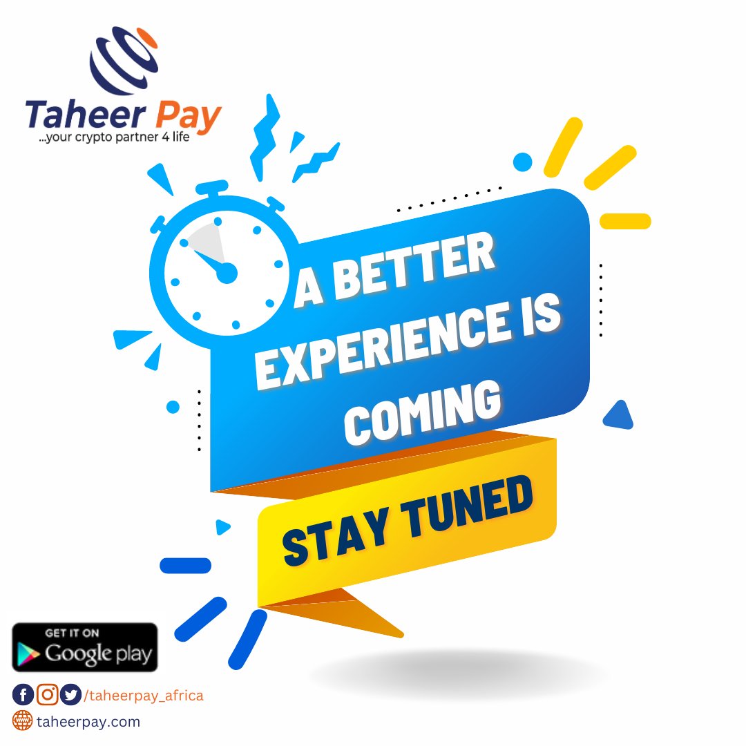 Get Ready for Something Hugggeee!🚀🚀🤩

#TaheerPay #FastTransaction #CryptoExchange