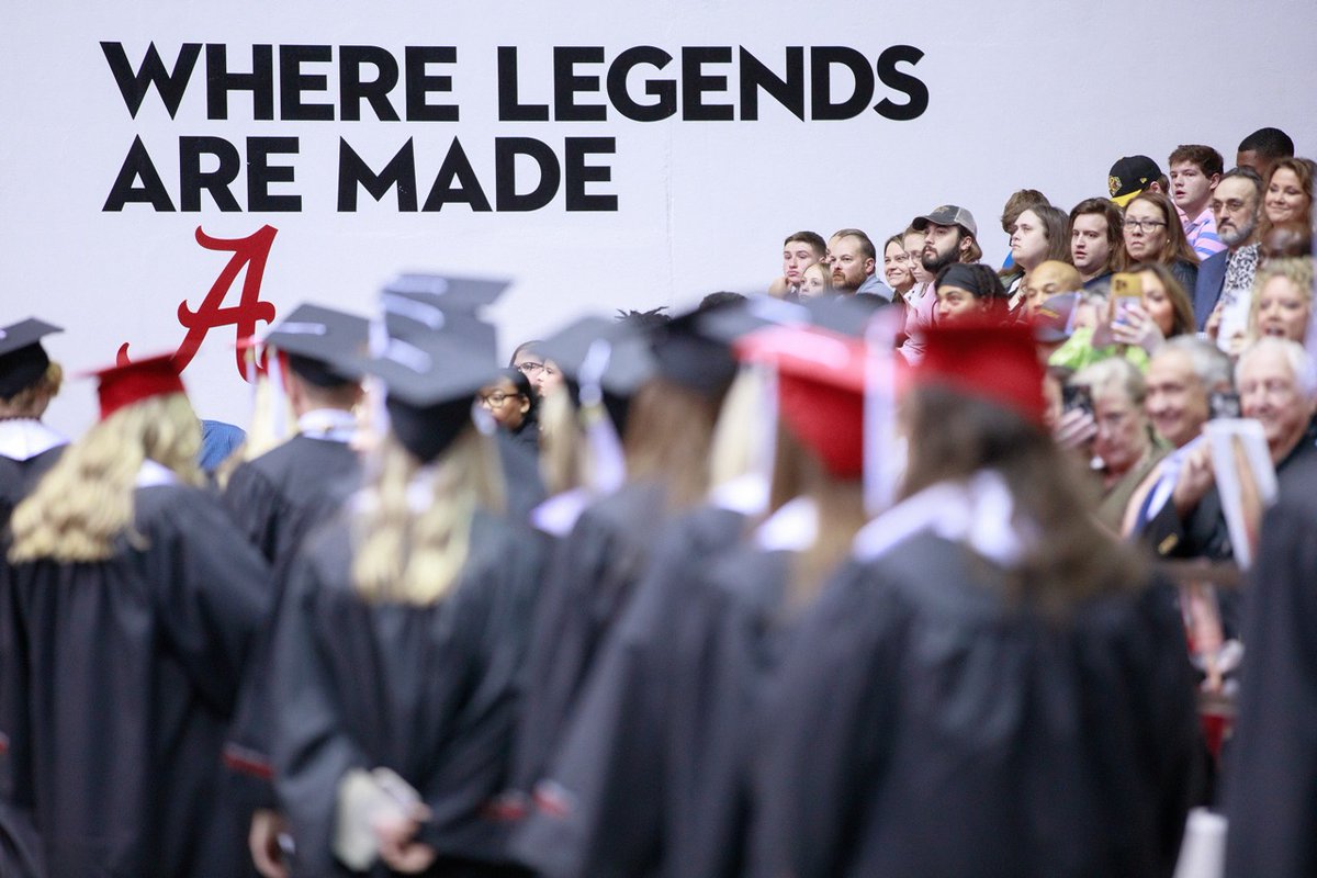 We are less than 75 days from celebrating the accomplishments of nearly 1,000 new #BamaGrads! 🥳 Our 2023 Summer Commencement ceremony will be held in Coleman Coliseum on Saturday, August 5, at 9:00am! 🎓

More info: commencement.ua.edu
#RollTide #WhereLegendsAreMade