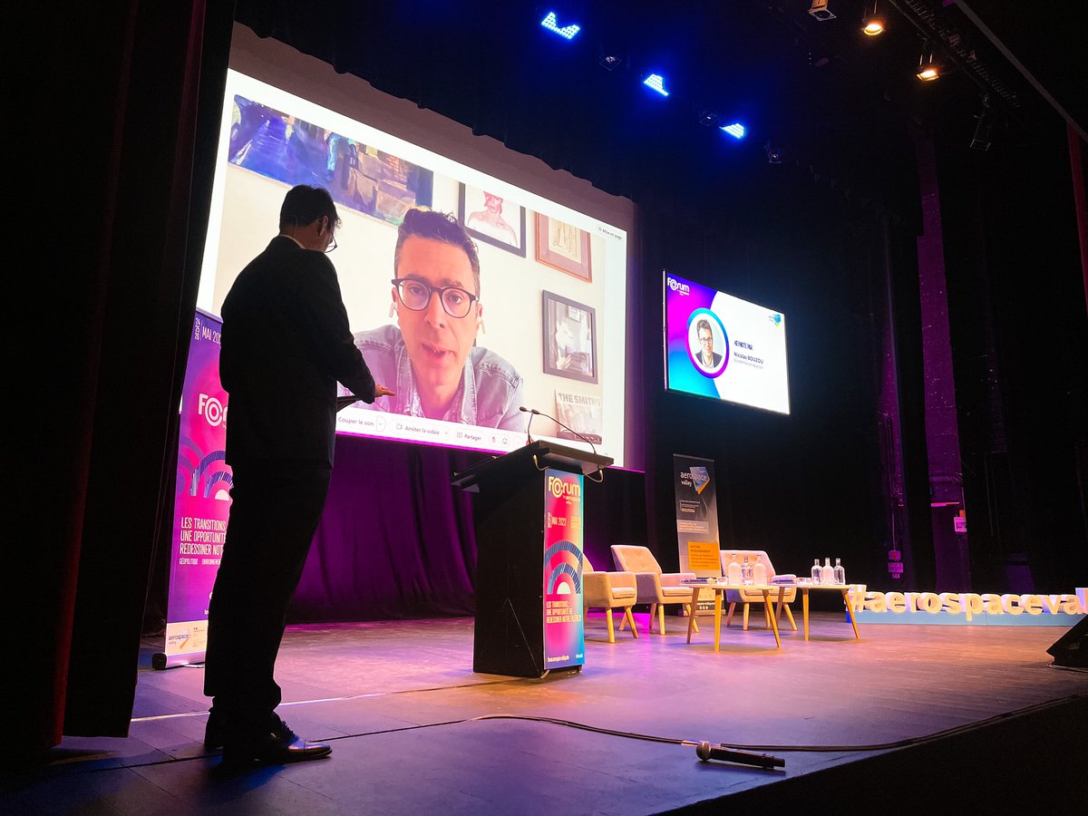 AerospaceValley's tweet photo. [ #ForumAV ] Toujours en direct de #Biarritz pour la 2eme journée de ce beau rdv qu'est le Forum by Aerospace Valley.

Retraçons en images la matinée autour de la thématique des transitions géopolitiques que nos participants ont pu vivre

Encore une belle journée en perspective ! https://t.co/zPFJY6v6jx