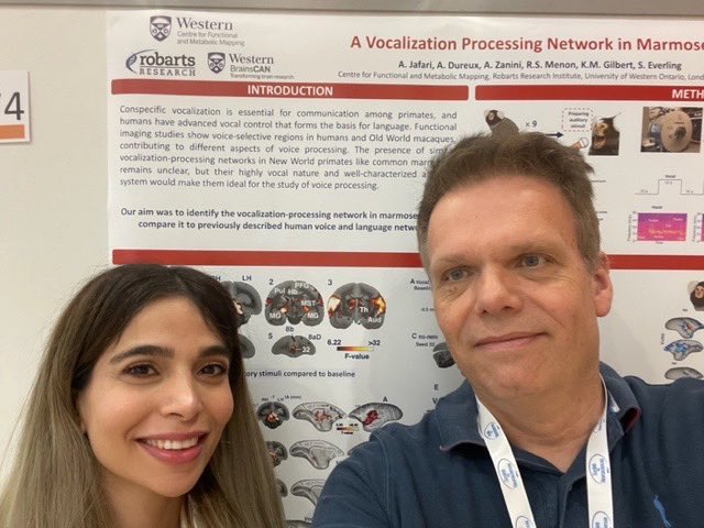 With the Cream of the Crop! Best supervisor in the world @stefan_everling 

Attending NeuroFrance and presenting my recent paper “A vocalization processing network in marmosets” has been an amazing experience for me!
