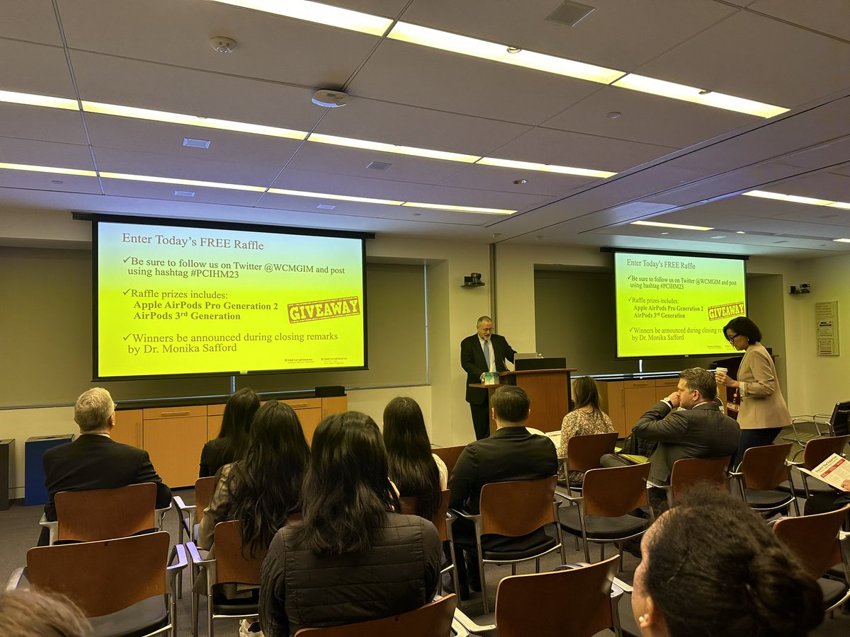 Elizabeth Baquero, Ed.D. M.S. (@drlizbaquero) on Twitter photo Good morning! Excited to hear all of the speakers today! #proudtobeGIM #PCIHM23 <a href="/WeillCornell/">Weill Cornell Medicine</a> Good morning! Excited to hear all of the speakers today! #proudtobeGIM #PCIHM23 <a href="/WeillCornell/">Weill Cornell Medicine</a>