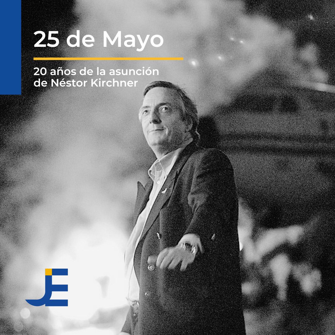 A 20 años de la asunción de Néstor Kirchner. 

» “Queremos tener compañeros que piensen, que nos digan la verdad, que tengan capacidad transgresora, que ayuden a equivocarnos lo menos posible”.

#Néstor20años
Imitemos el ejemplo 📚✌🏽