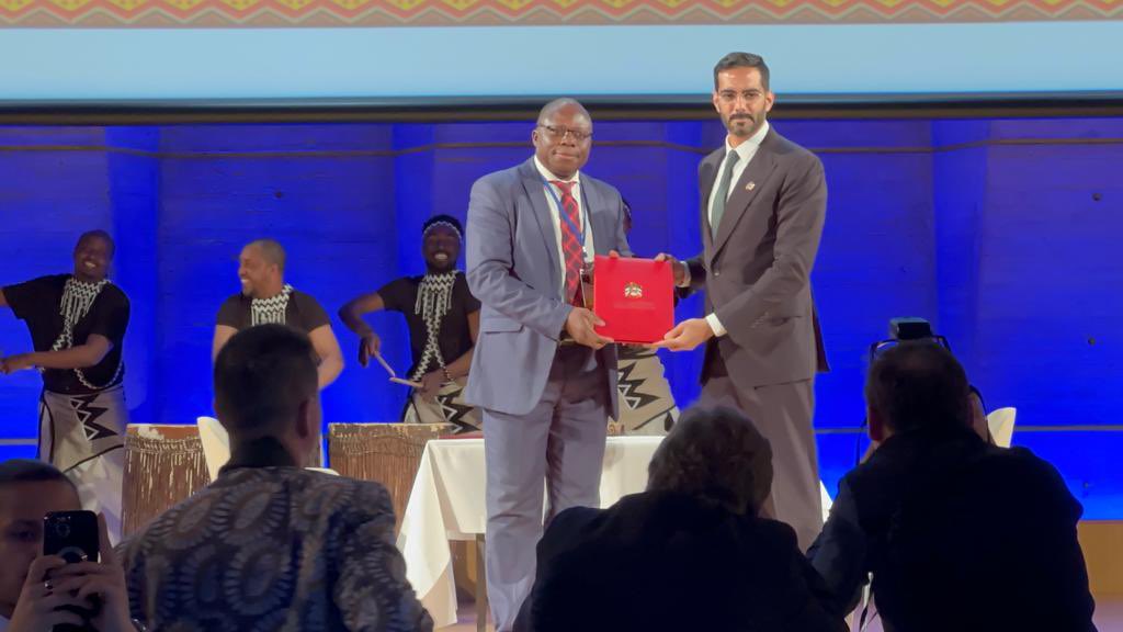 On this #AfricaDay we're thrilled to announce the signing of a MOU with the UAE Ministry of Youth & Culture. We welcome the #UAE as a valued Platinum Partner as we work towards the protection of Africa's cultural & natural heritage. #MyAfricanHeritage #HeritageProtection  #UAE