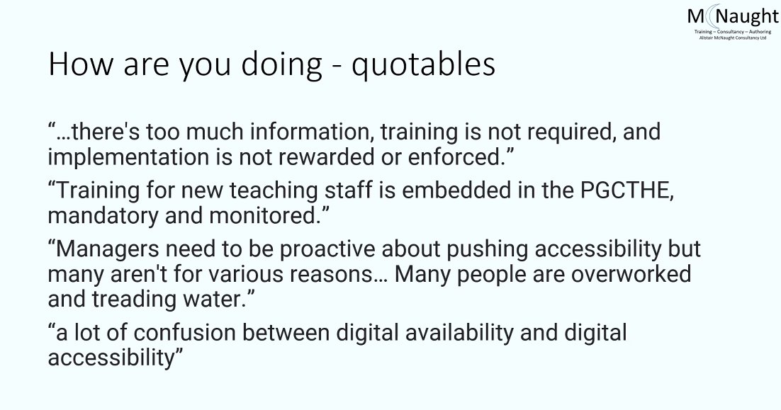 Still lots to do #inclusivity #heis