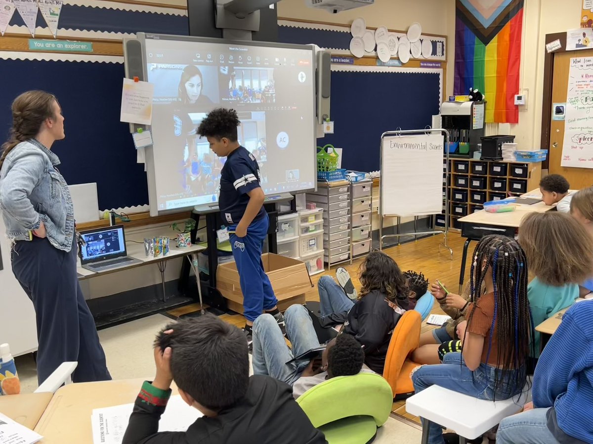 AshleaVilello's tweet image. Fourth graders had the AMAZING opportunity to speak with an Environmental Engineer that worked on the Onondaga Lake clean up project. The kids had so many questions and some now think they may want to be environmental scientists! @PBLWorks @SyracuseSchools @PorterElemSCSD