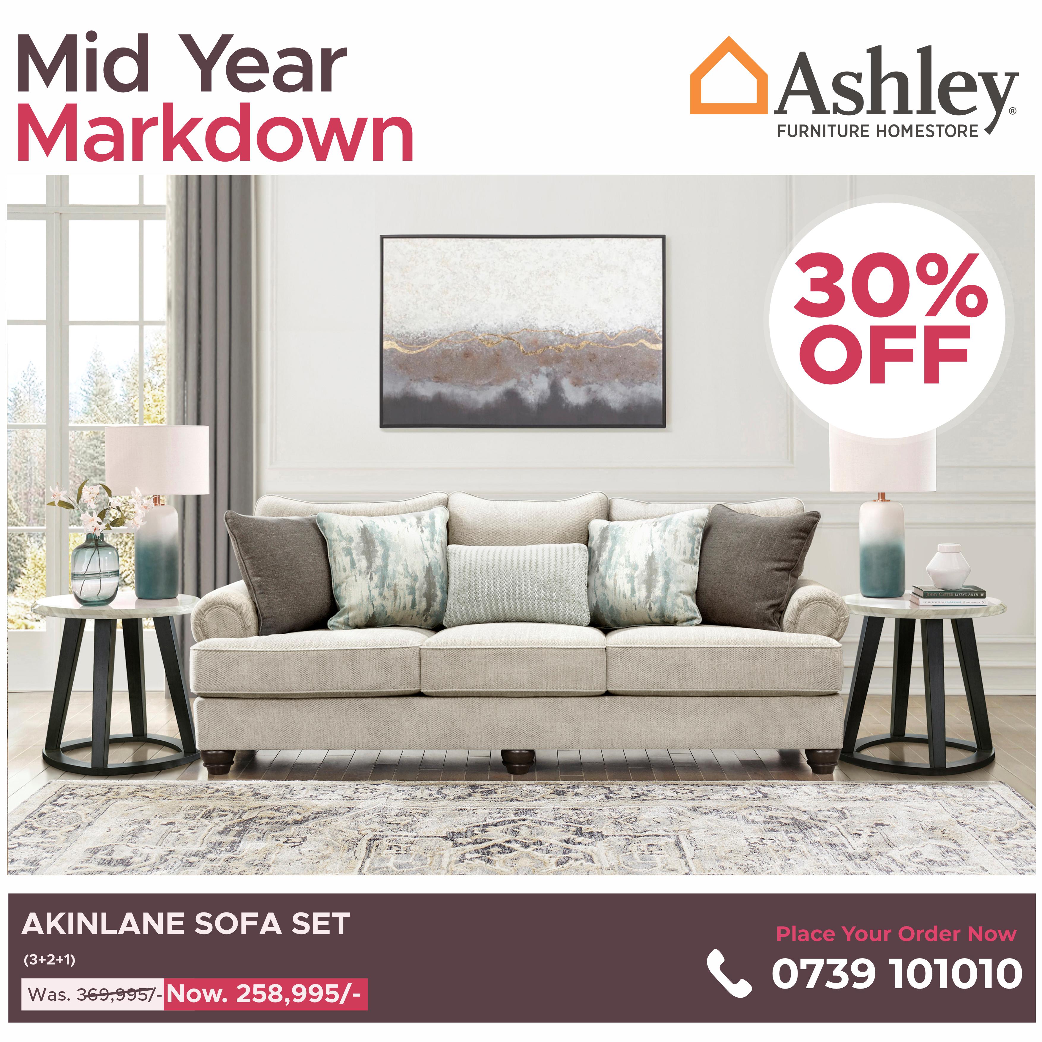 Ashley furniture out of stock deals