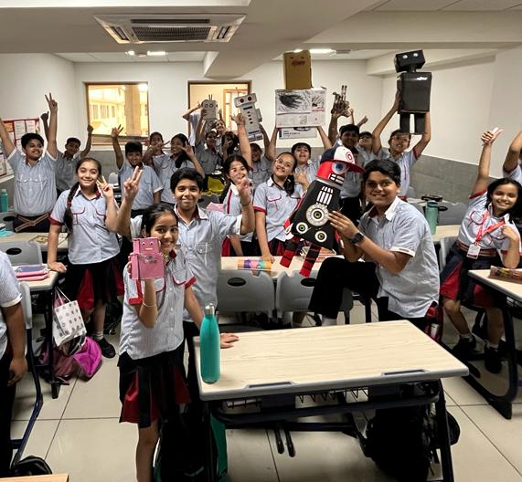 stemrobo's tweet photo. When students perform hands-on activities in the #Robotics lab of GD Goenka, Vasant Kunj, Delhi, and understand concepts, we are pleased to witness their curiosity and excitement.
#stemrobotechnologies #stemlab #STEM #STEMeducation #roboticscentreforkids #robotics #robotics https://t.co/MqhpguBobW
