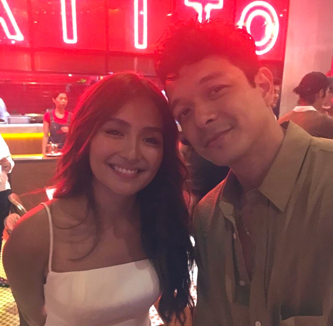 some artists said their celebrity crush is jericho rosales and that they want to work with him... yet he still stands on his first ever statement about wanting to work with kathryn. he said, he can wait and he will wait. GIVE US A KATHRYN X JERICHO TANDEM