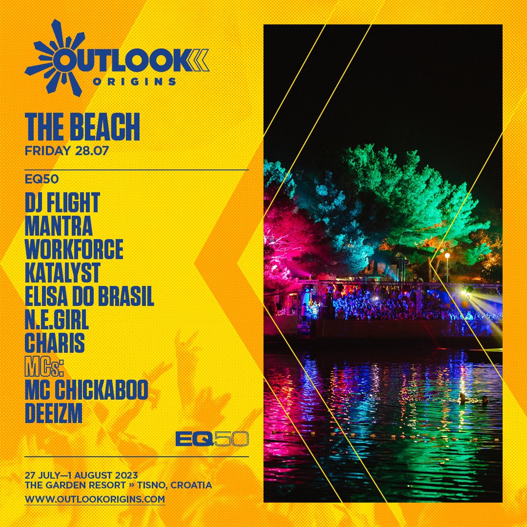 who’s excited for #OutlookOrigins? we’ve a fab lineup of mentors, mentees, friends & fam. want to join us for fun in the sun? there’s a special offer link on our profile 🤫 @DJFlight @mantra_dj @JackSpectrasoul @katalystdnb @elisadobrasil #NEGirl @CharisDnb @DEEIZM @mcchickaboo