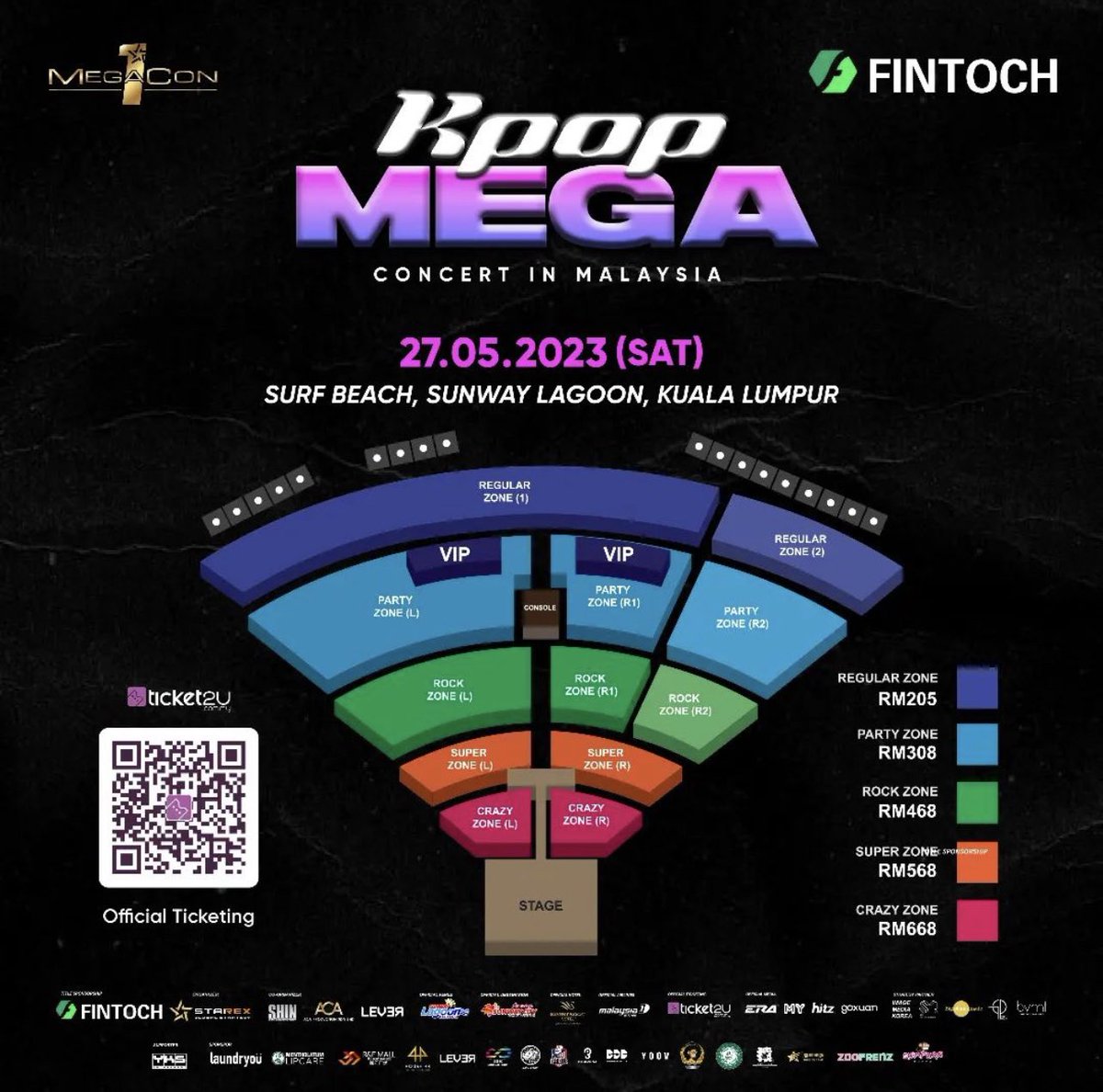 Letting go Kpop Mega Party Zone(R2) tickets for cheap price!!!

-Ori price is RM308 
-Selling for 1xx (negotiable) 
-COD available 
-inbox me twitter or whatsapp (0162814739)

#Kpopmegaconcert #KpopMegaConcertKL #SUPERJUNIOR #sunwaysurfbeach #kpopmega
