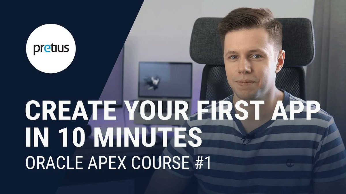 Pretius (@pretiussoftware) on Twitter photo Let's create your #firstApp in 10 mins! Seems impossible? <a href="/a_kierzkowski/">Adam Kierzkowski</a> is like "Hold my beer"! 🍺 He recorded a series of free #OrclAPEX tutorials and the 1st episode is already on our YT channel (with EN subtitles 🇬🇧): youtube.com/watch?v=kUMYIw…
#lowcode #learnprogramming Let's create your #firstApp in 10 mins! Seems impossible? <a href="/a_kierzkowski/">Adam Kierzkowski</a> is like "Hold my beer"! 🍺 He recorded a series of free #OrclAPEX tutorials and the 1st episode is already on our YT channel (with EN subtitles 🇬🇧): youtube.com/watch?v=kUMYIw…
#lowcode #learnprogramming